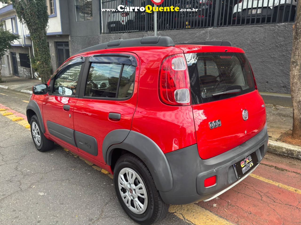 FIAT   UNO WAY CELEB. 1.0 EVO FIRE FLEX 8V 5P   VERMELHO 2012 1.0 FLEX - Loja