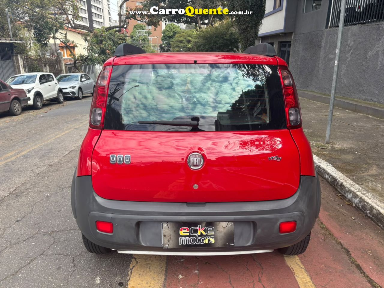 FIAT   UNO WAY CELEB. 1.0 EVO FIRE FLEX 8V 5P   VERMELHO 2012 1.0 FLEX - Loja
