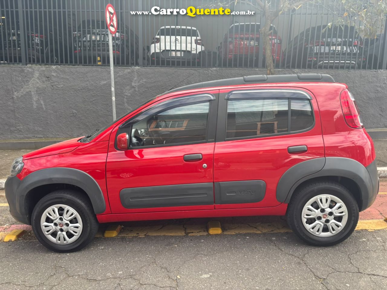 FIAT   UNO WAY CELEB. 1.0 EVO FIRE FLEX 8V 5P   VERMELHO 2012 1.0 FLEX - Loja