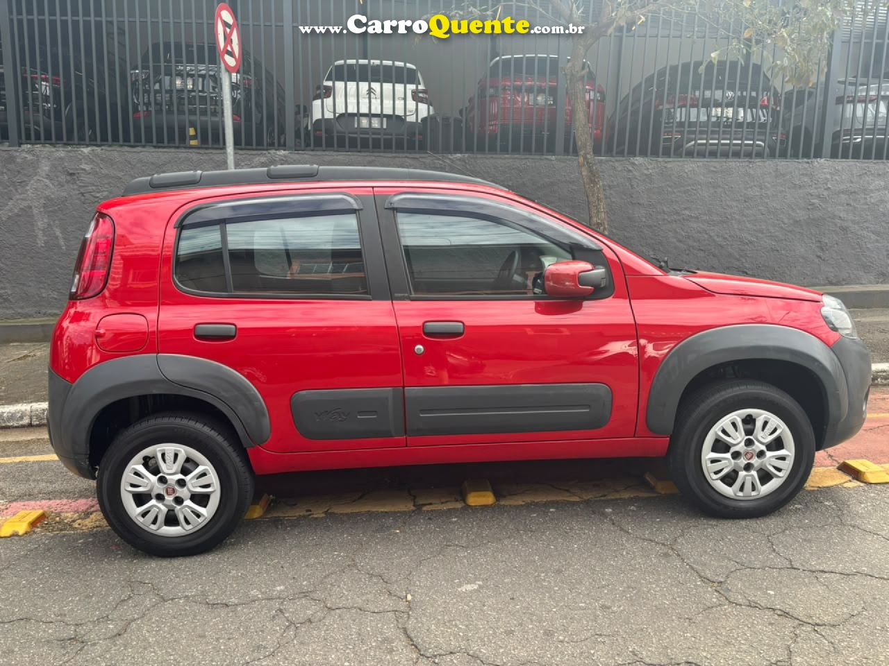 FIAT   UNO WAY CELEB. 1.0 EVO FIRE FLEX 8V 5P   VERMELHO 2012 1.0 FLEX - Loja