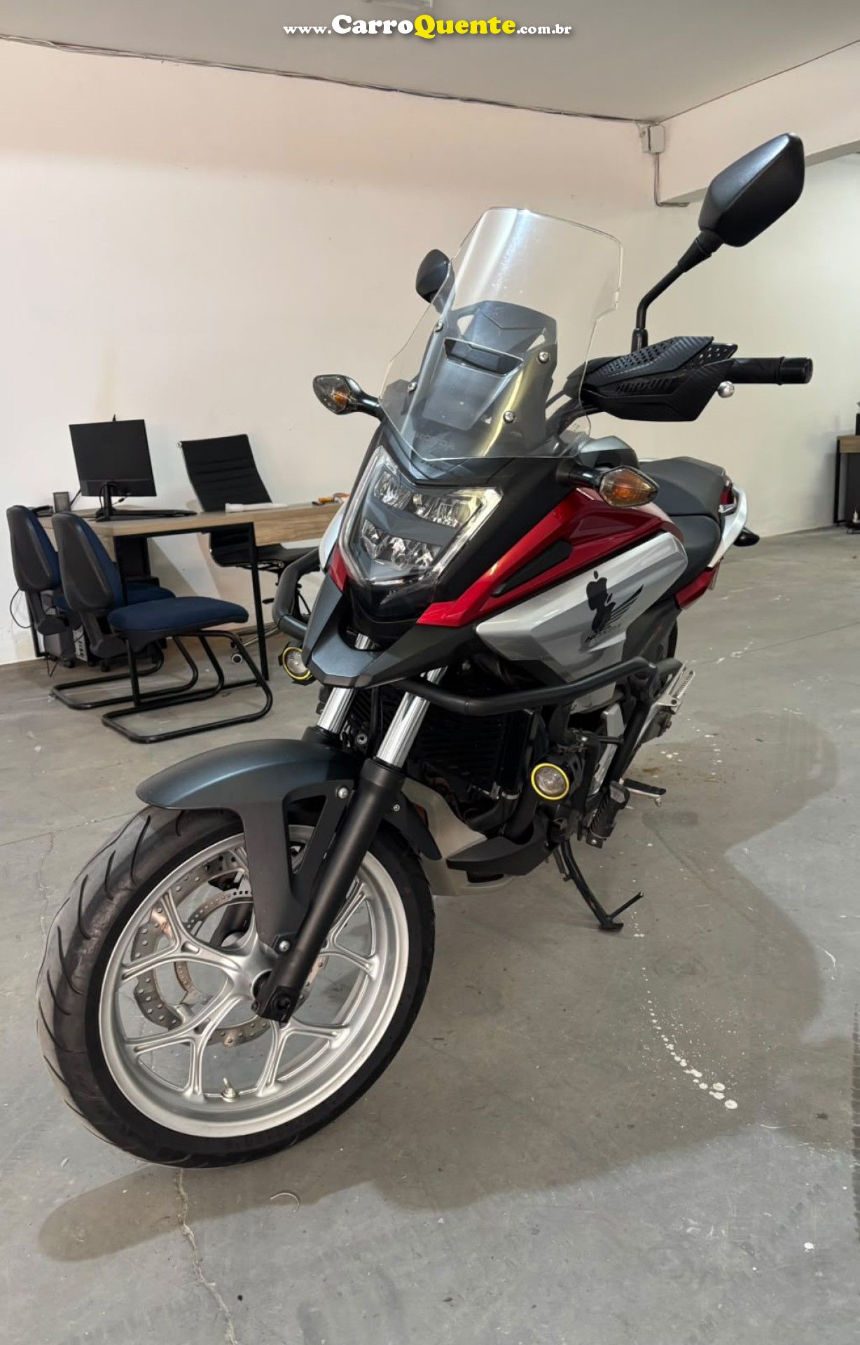 HONDA   NC 750X   VERMELHO 2018 750 GASOLINA - Loja