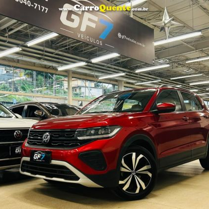 VOLKSWAGEN   T-CROSS 200 TSI 1.0  FLEX 12V 5P AUT.   VERMELHO 2026 1.0 FLEX