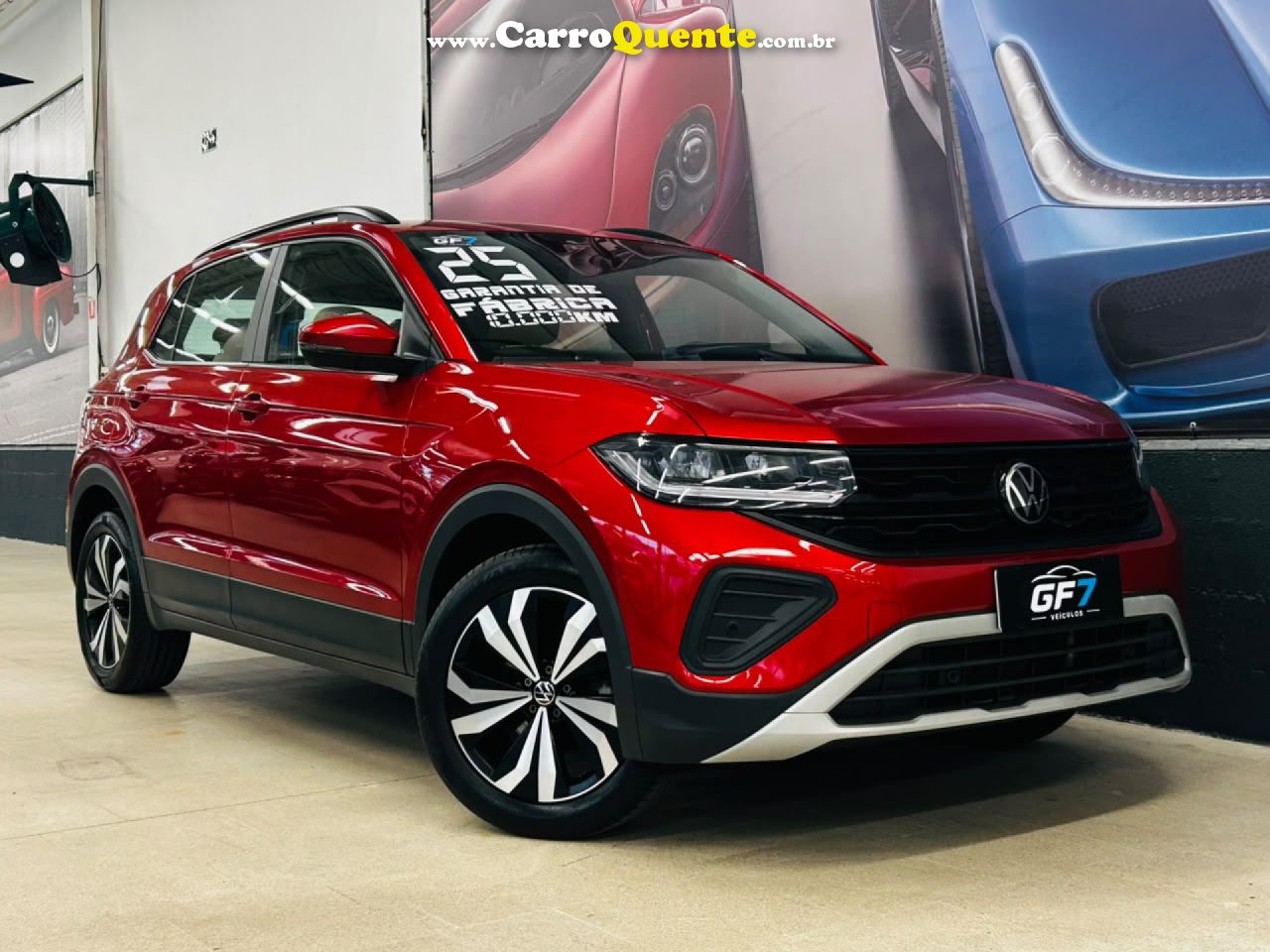 VOLKSWAGEN   T-CROSS 200 TSI 1.0  FLEX 12V 5P AUT.   VERMELHO 2026 1.0 FLEX - Loja