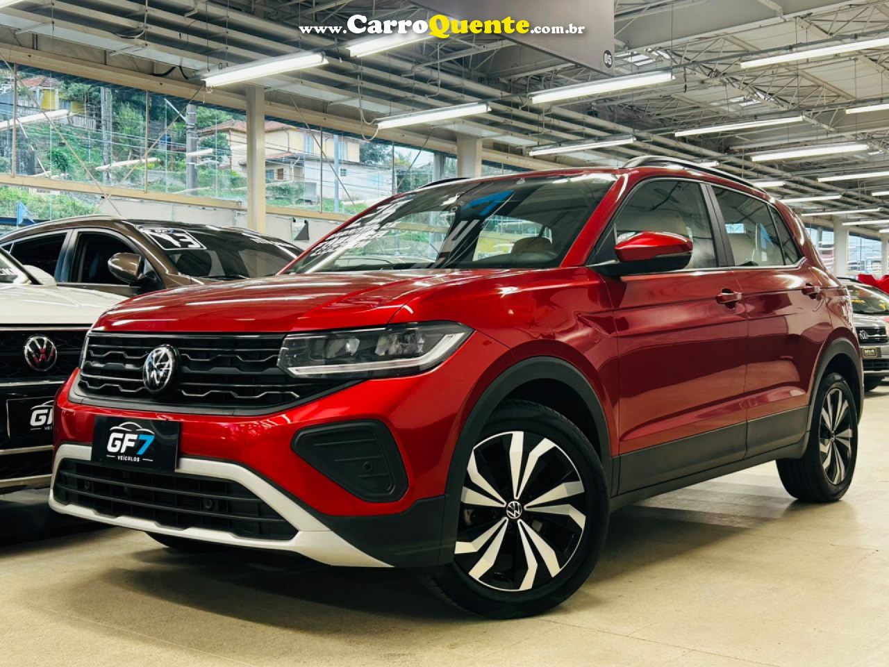 VOLKSWAGEN   T-CROSS 200 TSI 1.0  FLEX 12V 5P AUT.   VERMELHO 2026 1.0 FLEX - Loja