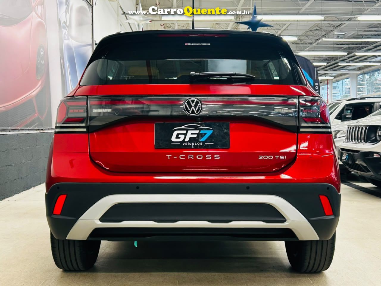 VOLKSWAGEN   T-CROSS 200 TSI 1.0  FLEX 12V 5P AUT.   VERMELHO 2026 1.0 FLEX - Loja