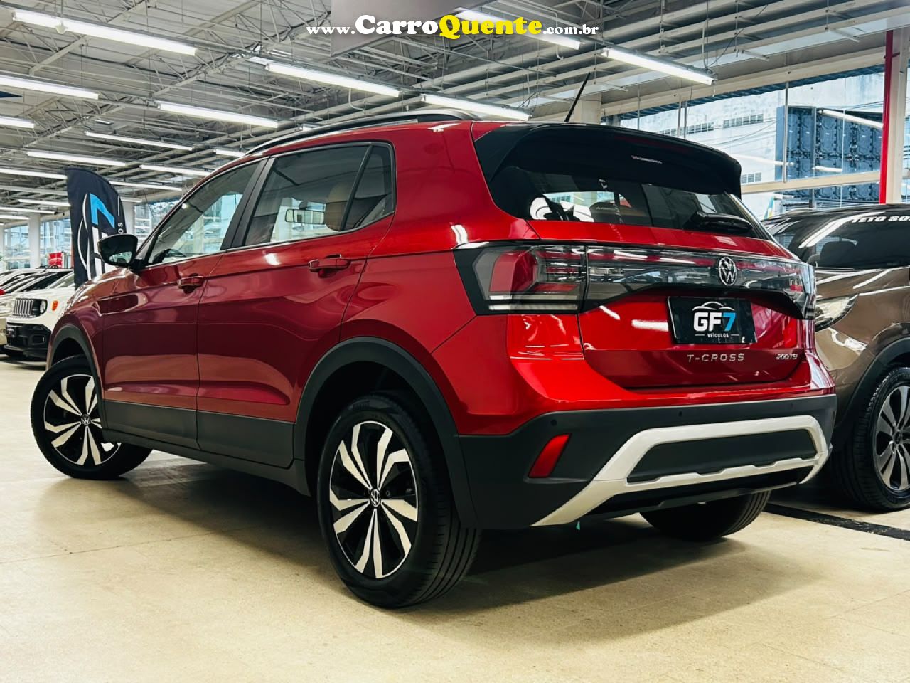 VOLKSWAGEN   T-CROSS 200 TSI 1.0  FLEX 12V 5P AUT.   VERMELHO 2026 1.0 FLEX - Loja
