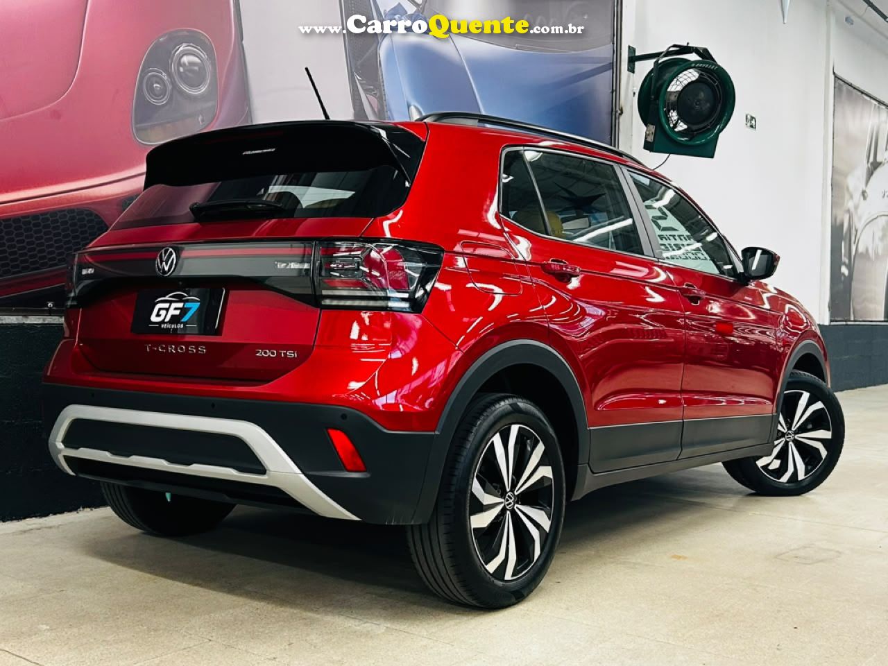 VOLKSWAGEN   T-CROSS 200 TSI 1.0  FLEX 12V 5P AUT.   VERMELHO 2026 1.0 FLEX - Loja