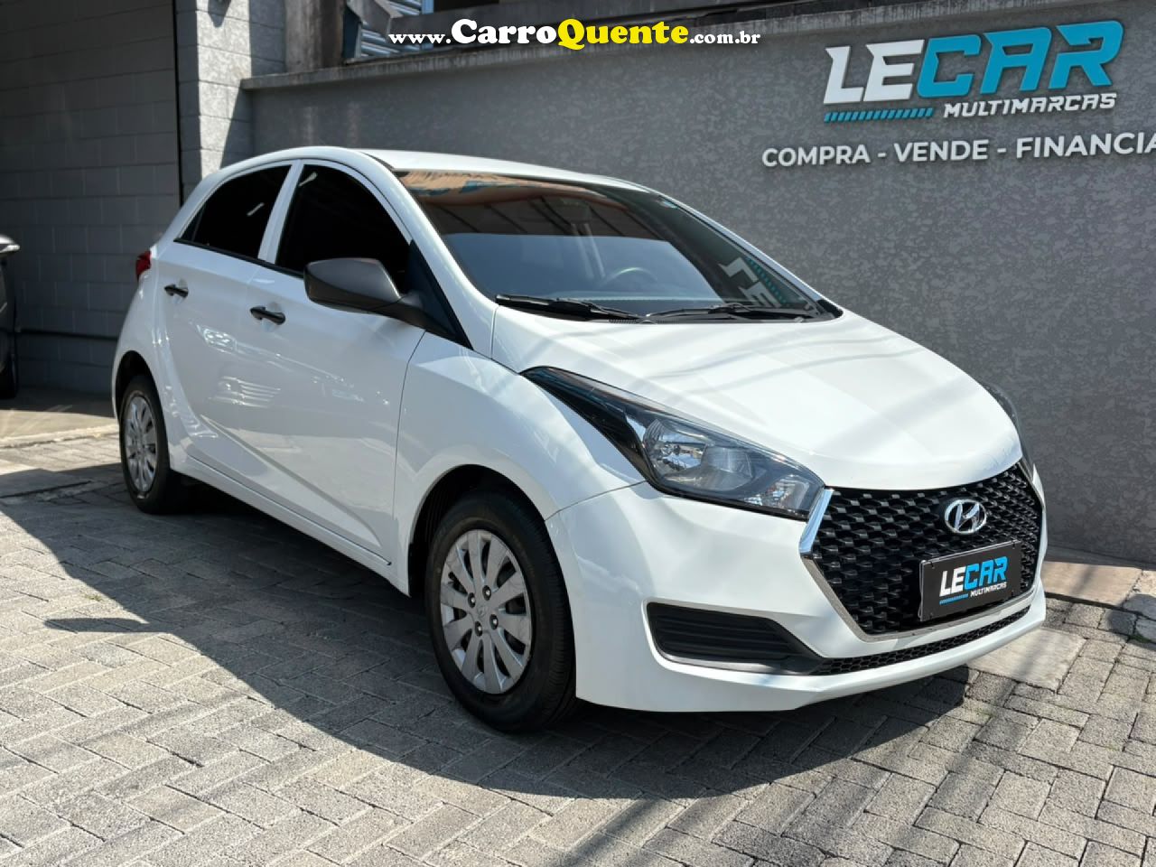 HYUNDAI   HB20 UNIQUE 1.0 FLEX 12V MEC.   BRANCO 2019 1.0 FLEX - Loja
