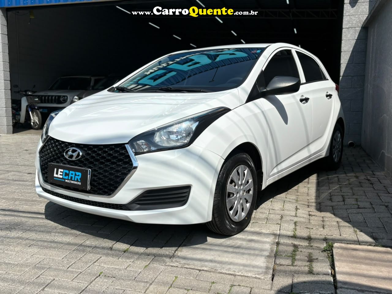 HYUNDAI   HB20 UNIQUE 1.0 FLEX 12V MEC.   BRANCO 2019 1.0 FLEX - Loja