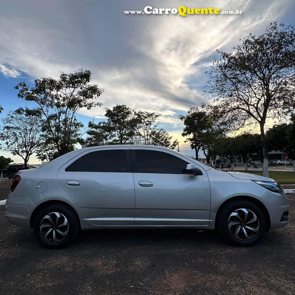 CHEVROLET   COBALT LT 1.4 8V FLEXPOWERECONOFLEX 4P   PRATA 2019 1.4 GASOLINA - Loja