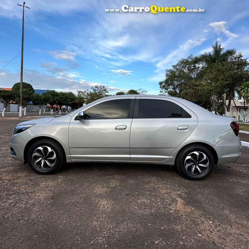 CHEVROLET   COBALT LT 1.4 8V FLEXPOWERECONOFLEX 4P   PRATA 2019 1.4 GASOLINA - Loja