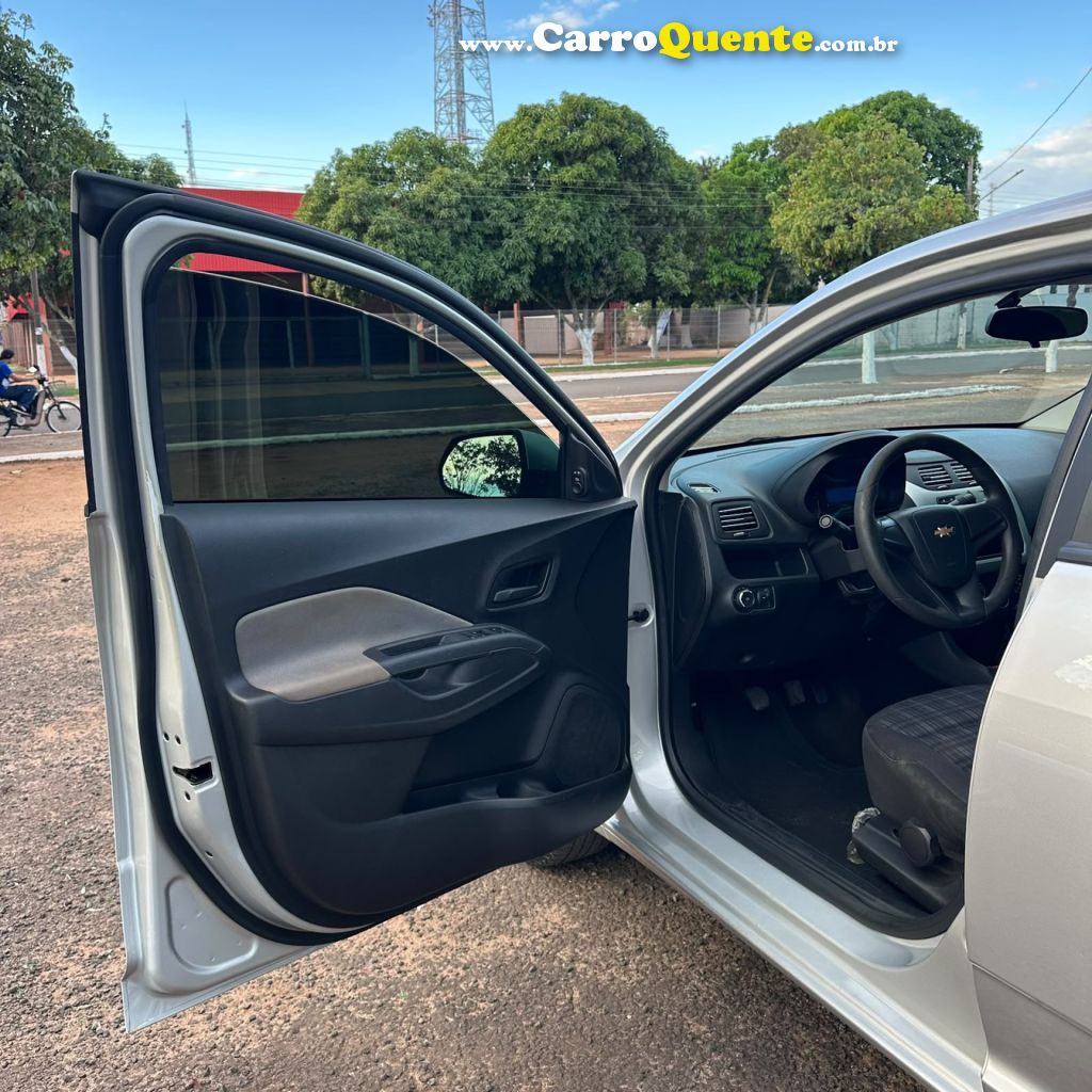 CHEVROLET   COBALT LT 1.4 8V FLEXPOWERECONOFLEX 4P   PRATA 2019 1.4 GASOLINA - Loja