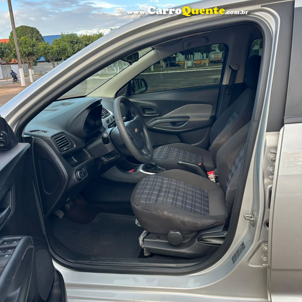 CHEVROLET   COBALT LT 1.4 8V FLEXPOWERECONOFLEX 4P   PRATA 2019 1.4 GASOLINA - Loja