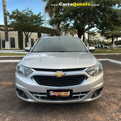 CHEVROLET   COBALT LT 1.4 8V FLEXPOWERECONOFLEX 4P   PRATA 2019 1.4 GASOLINA