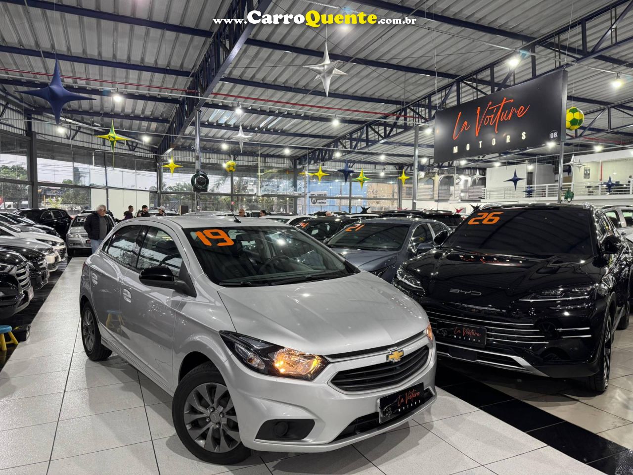 CHEVROLET ONIX 1.4 MPFI ADVANTAGE 8V 2019 - Loja