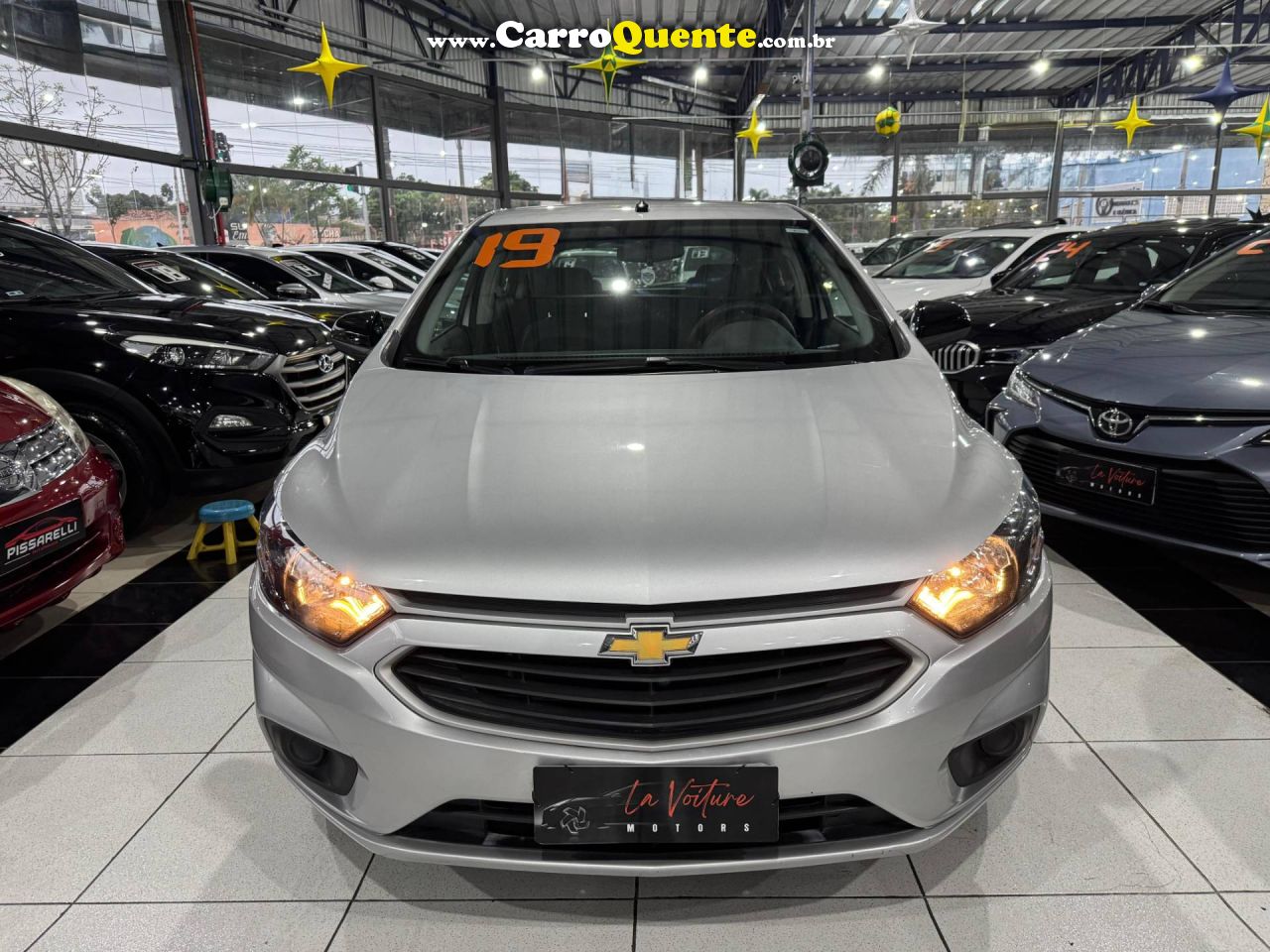 CHEVROLET ONIX 1.4 MPFI ADVANTAGE 8V 2019 - Loja