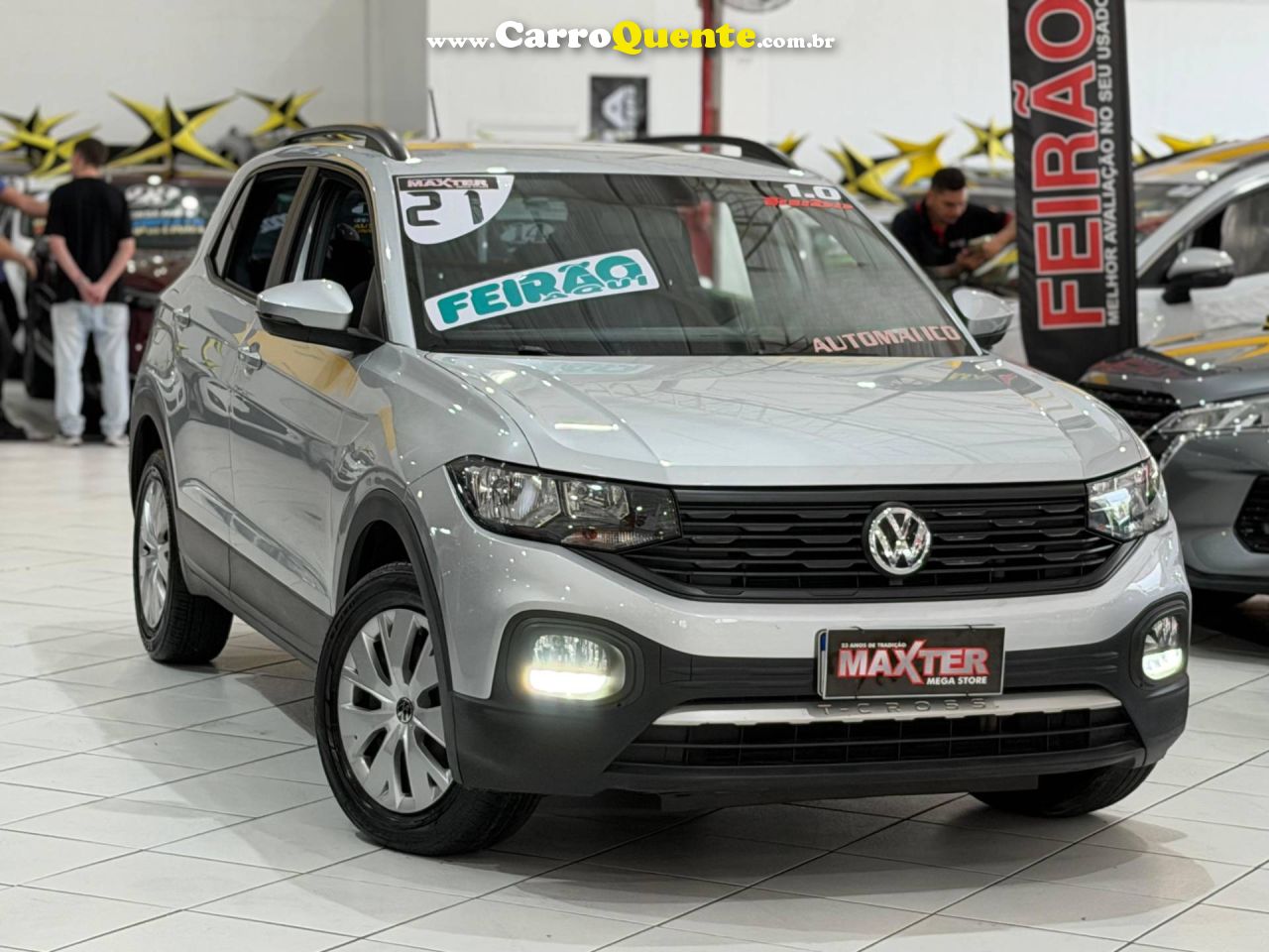 VOLKSWAGEN T-CROSS 1.0 200 TSI TOTAL SENSE 2021 - Loja