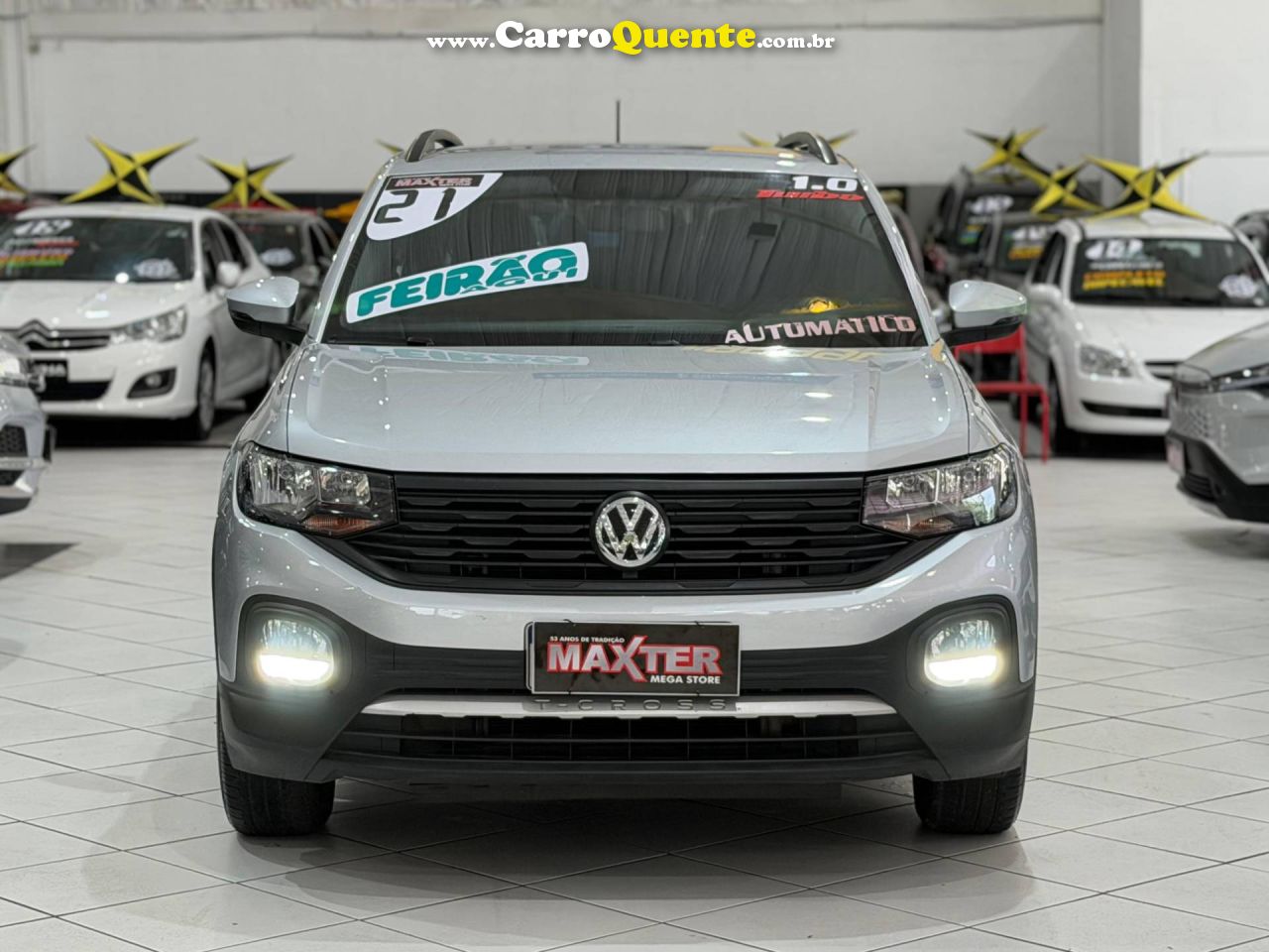 VOLKSWAGEN T-CROSS 1.0 200 TSI TOTAL SENSE 2021 - Loja