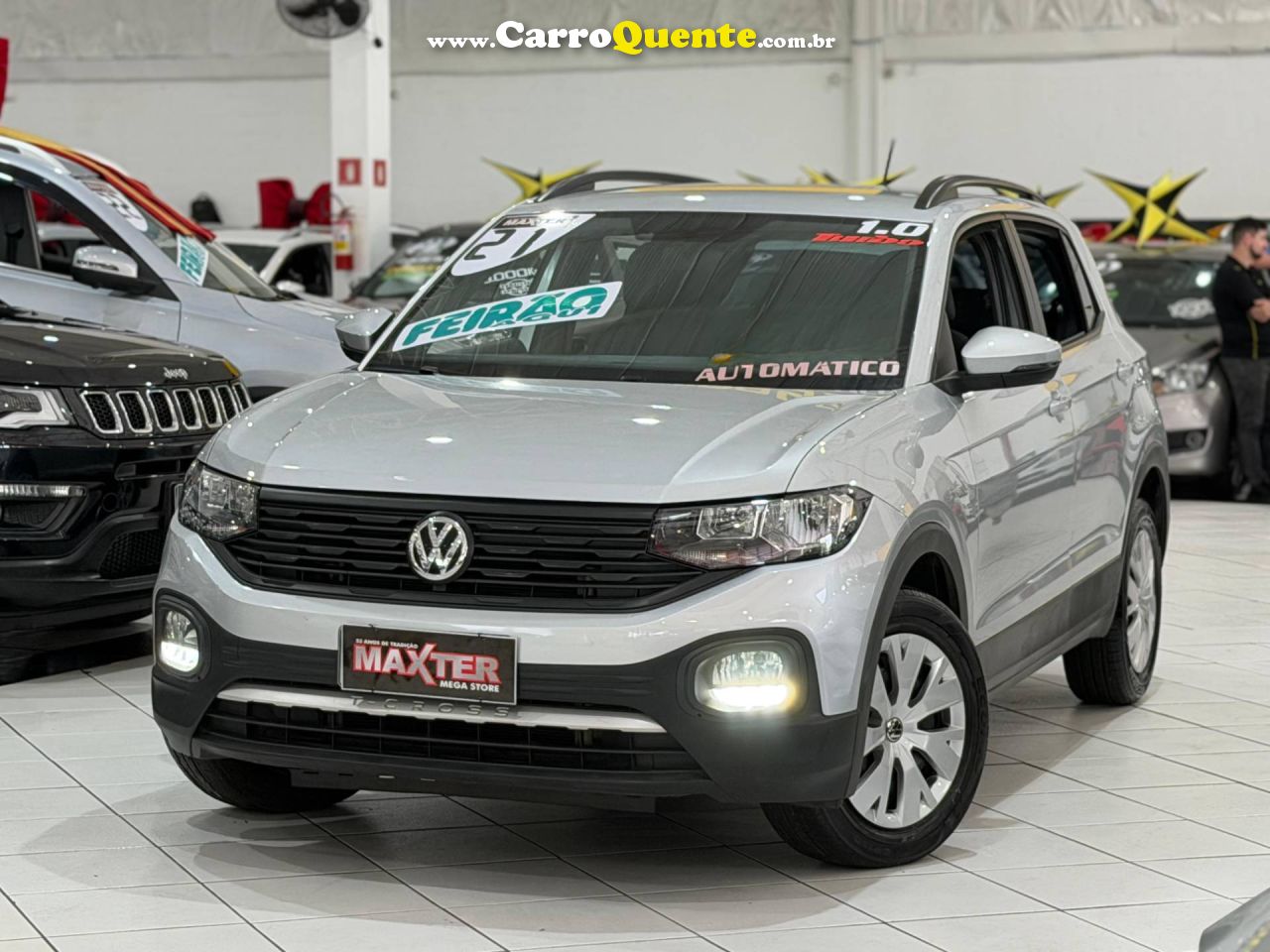 VOLKSWAGEN T-CROSS 1.0 200 TSI TOTAL SENSE 2021 - Loja