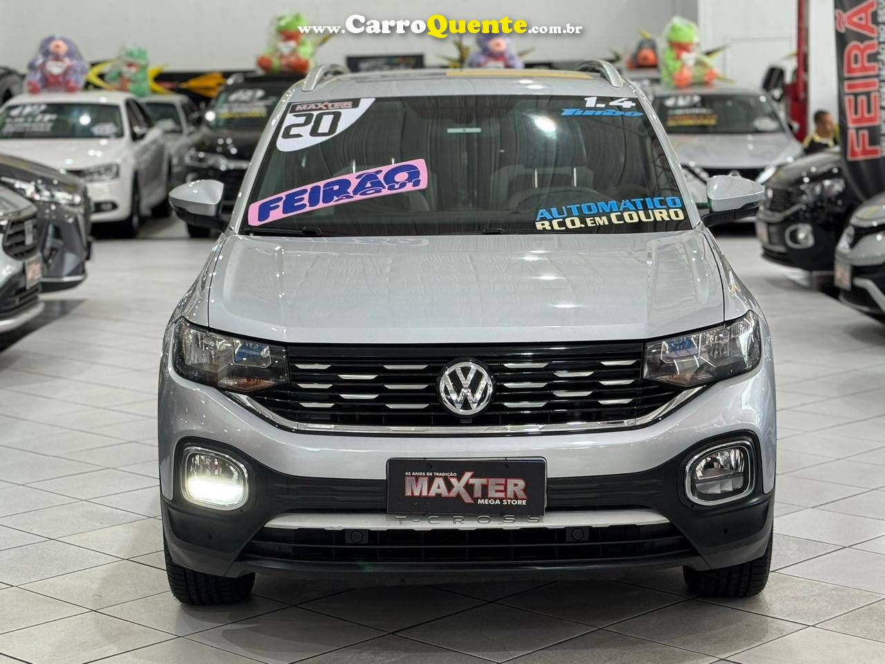 VOLKSWAGEN T-CROSS 1.4 250 TSI TOTAL HIGHLINE 2020 - Loja