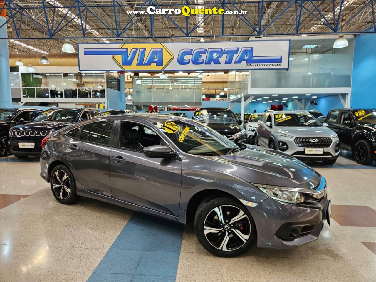 HONDA CIVIC 2.0 FLEXONE EX * Automático * 2018 - Loja