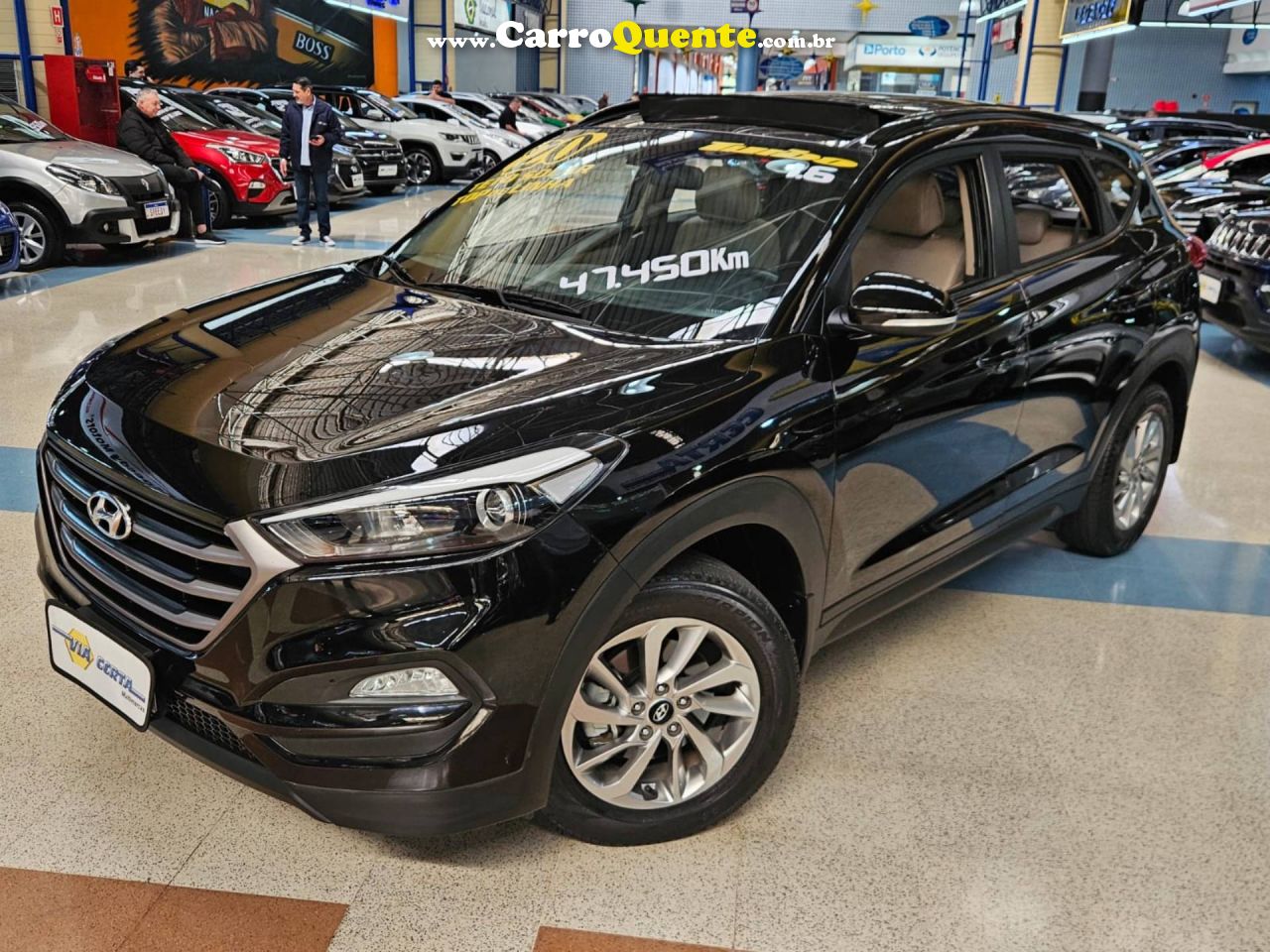 HYUNDAI TUCSON 1.6 TURBO * C/ 47.400 Km APENAS * 2020 - Loja