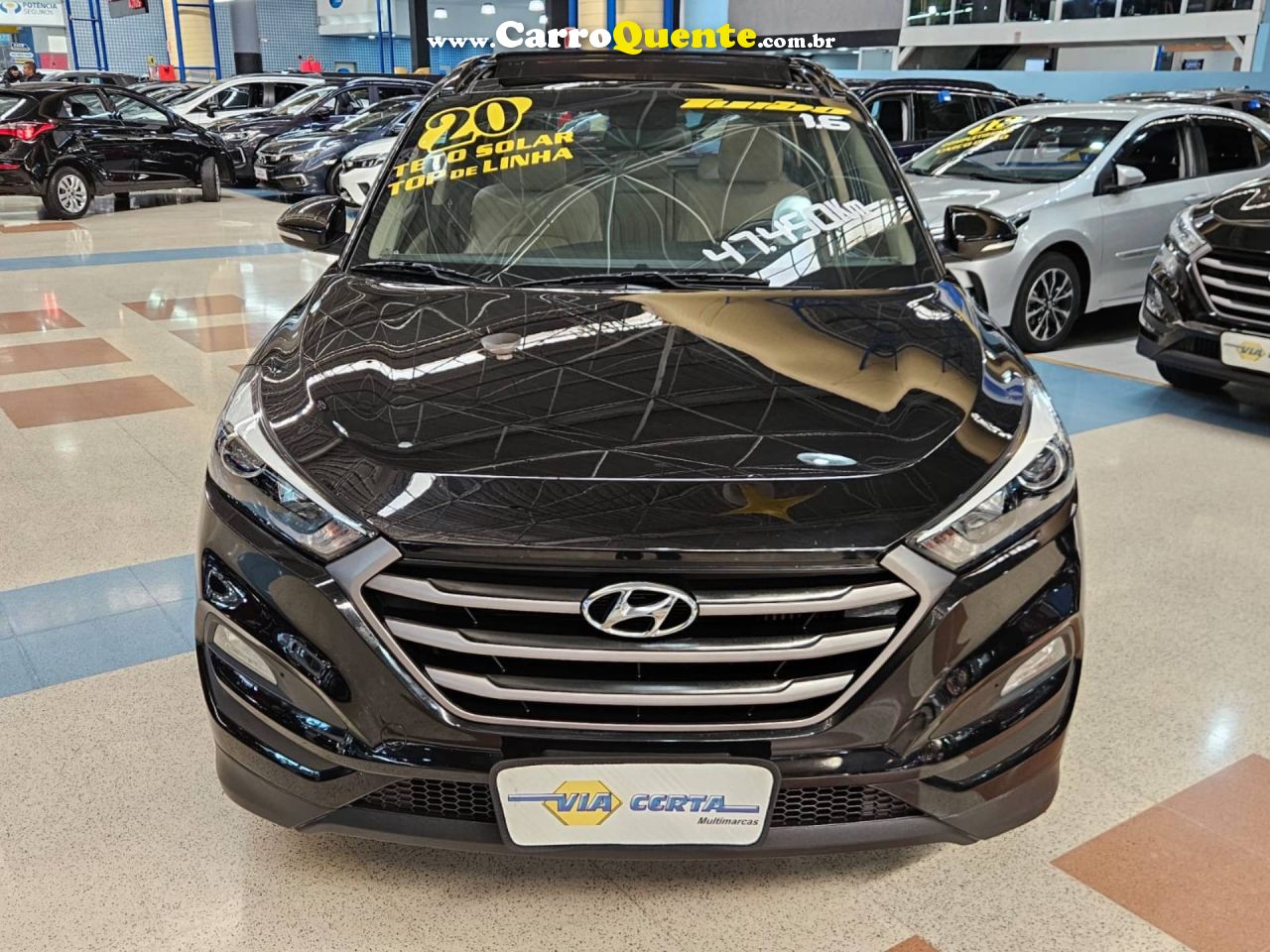 HYUNDAI TUCSON 1.6 TURBO * C/ 47.400 Km APENAS * 2020 - Loja