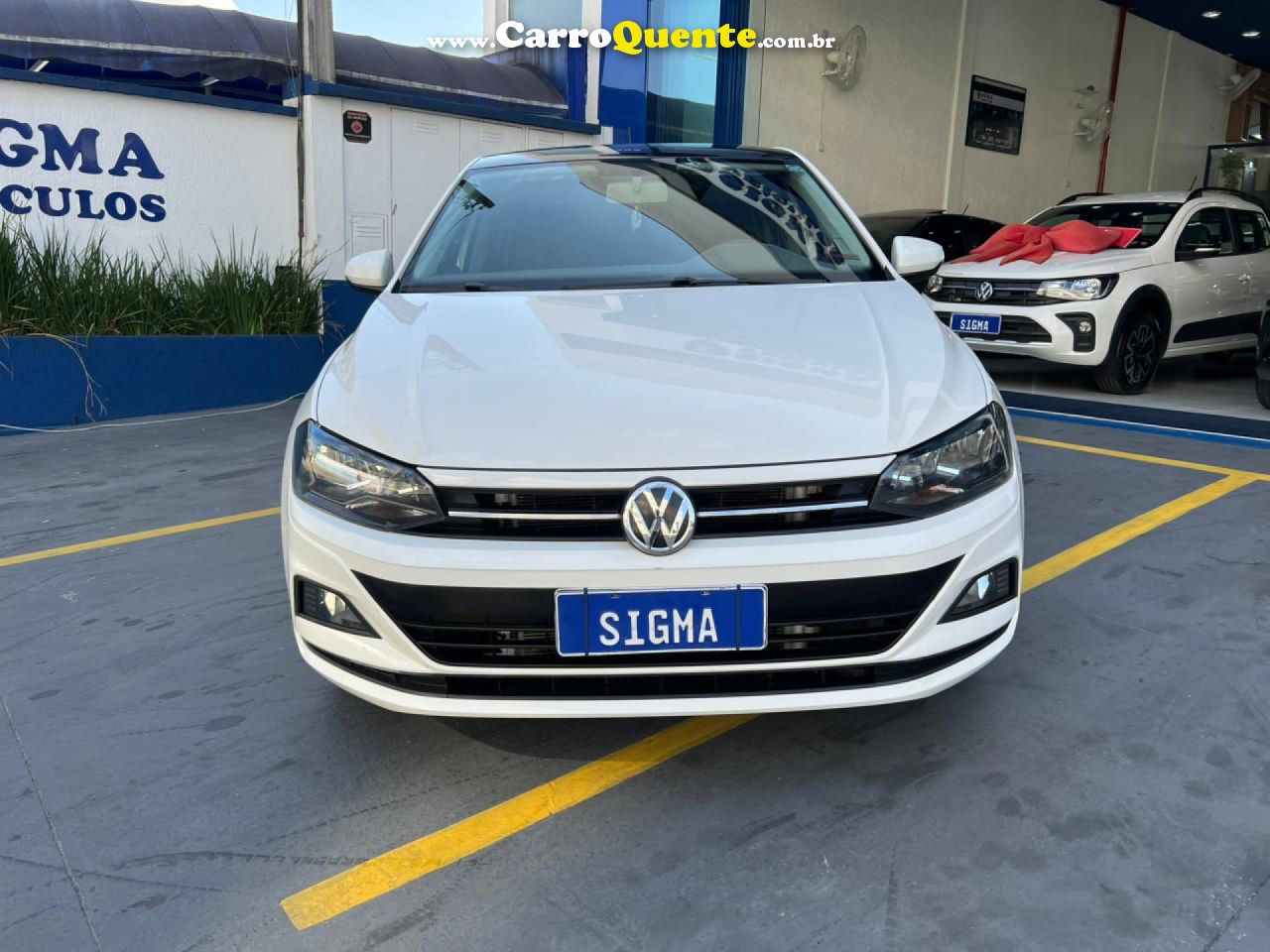 VOLKSWAGEN   VIRTUS COMFORT. 200 TSI 1.0 FLEX 12V AUT   BRANCO 2022 1.0 FLEX - Loja