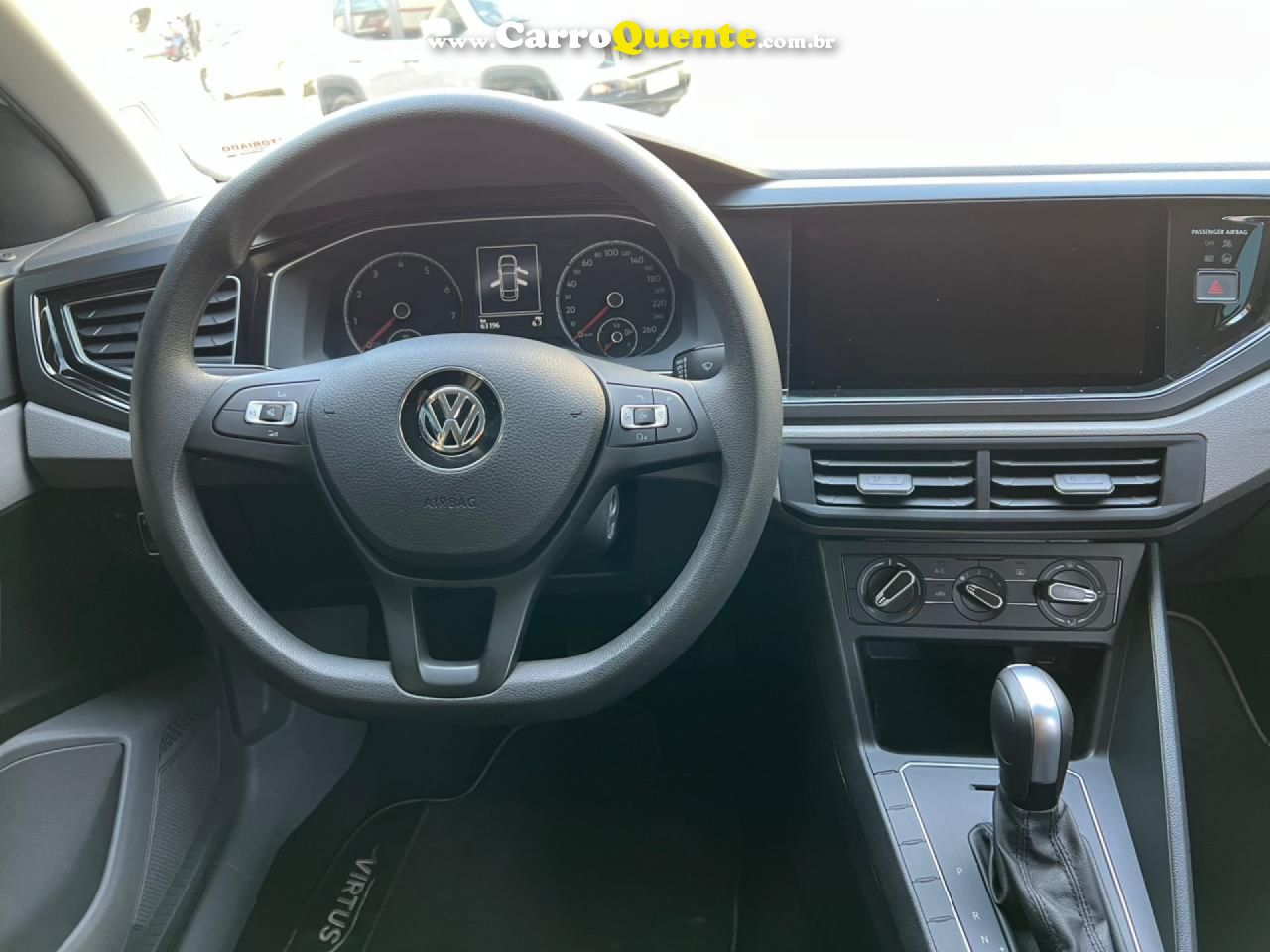 VOLKSWAGEN   VIRTUS COMFORT. 200 TSI 1.0 FLEX 12V AUT   BRANCO 2022 1.0 FLEX - Loja