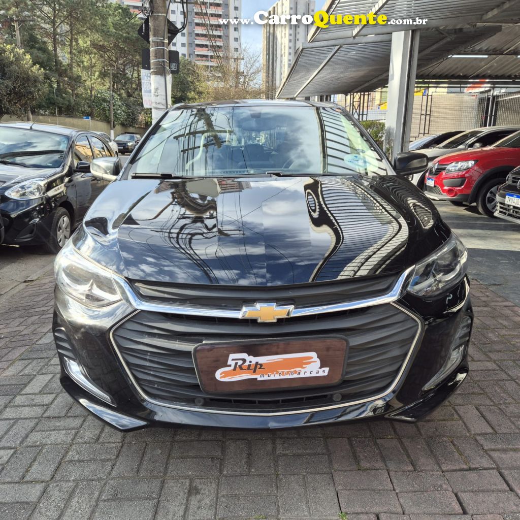 CHEVROLET   ONIX HATCH PREM. 1.0 12V TB FLEX 5P AUT.   PRETO 2025 1.0 FLEX - Loja