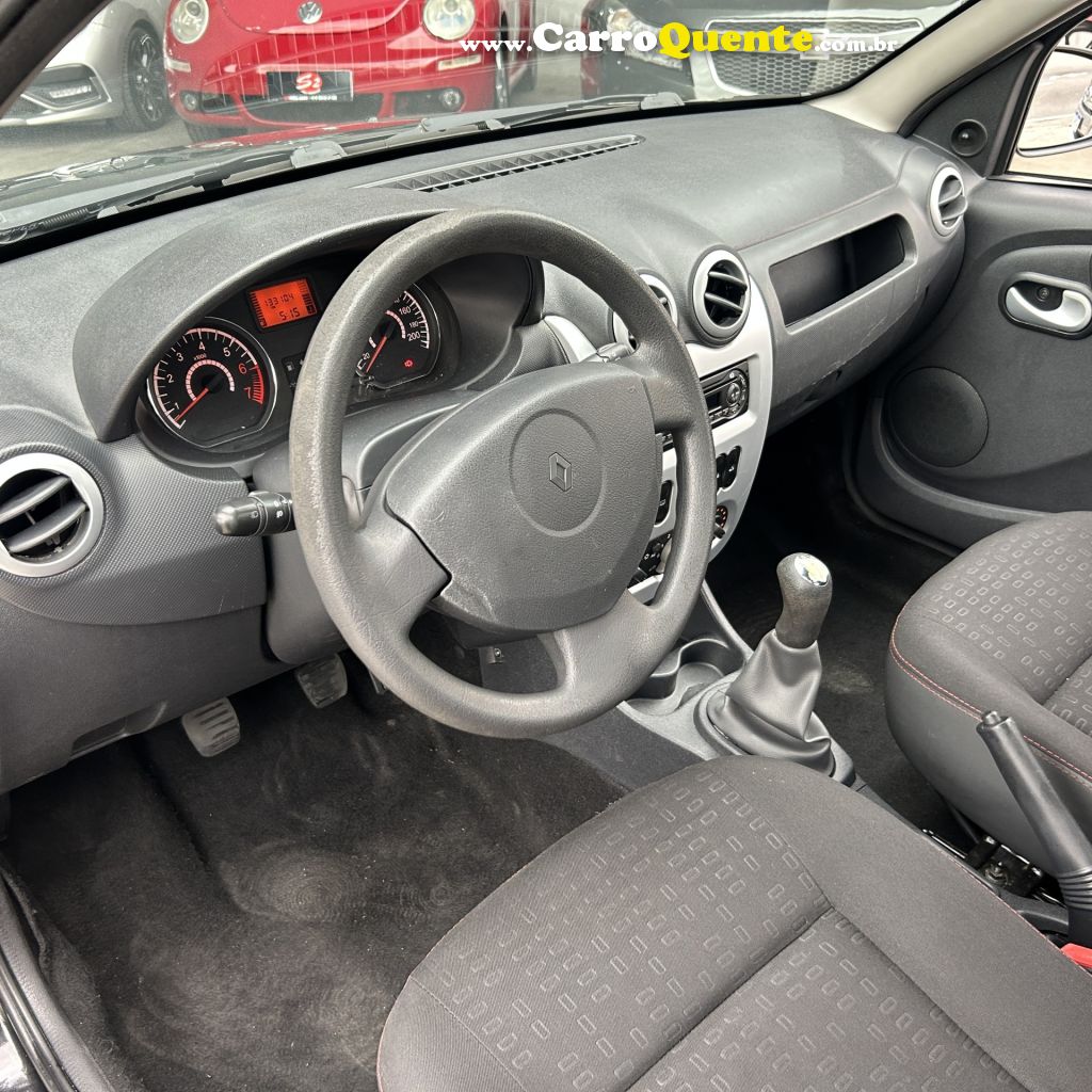 RENAULT   SANDERO EXPRESSION HI-FLEX 1.6 8V 5P   PRETO 2010 1.6 FLEX - Loja