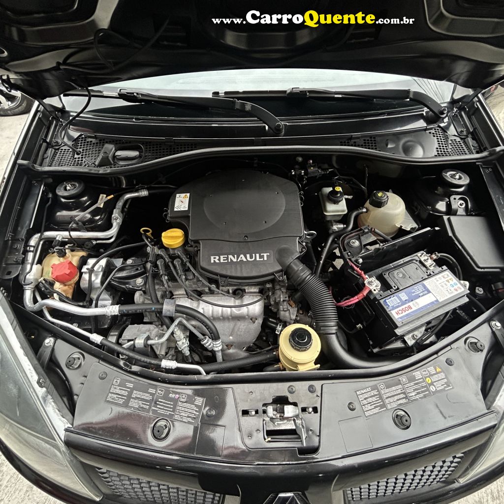 RENAULT   SANDERO EXPRESSION HI-FLEX 1.6 8V 5P   PRETO 2010 1.6 FLEX - Loja