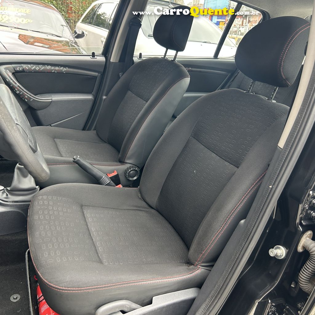 RENAULT   SANDERO EXPRESSION HI-FLEX 1.6 8V 5P   PRETO 2010 1.6 FLEX - Loja