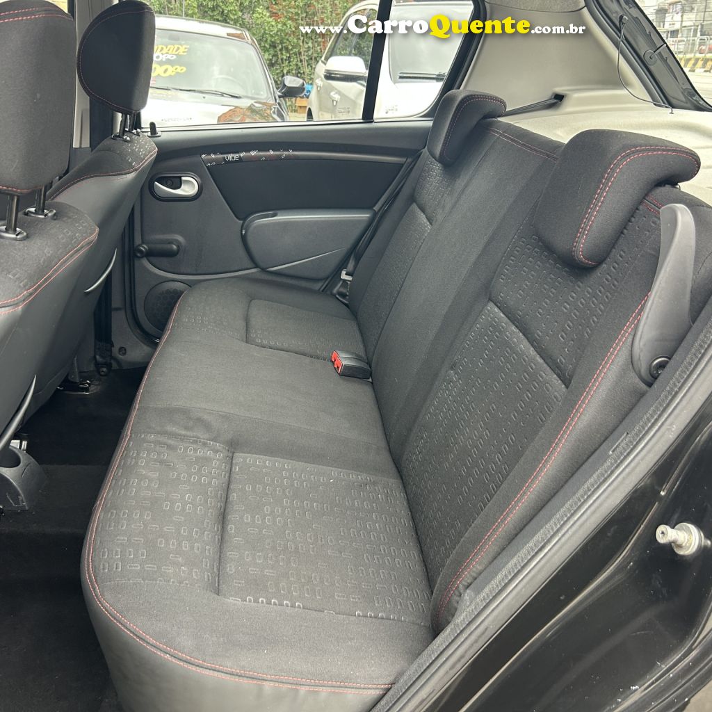 RENAULT   SANDERO EXPRESSION HI-FLEX 1.6 8V 5P   PRETO 2010 1.6 FLEX - Loja