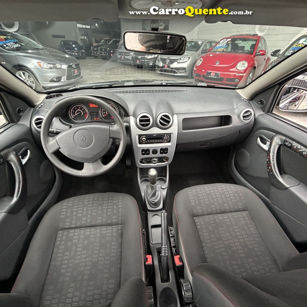 RENAULT   SANDERO EXPRESSION HI-FLEX 1.6 8V 5P   PRETO 2010 1.6 FLEX - Loja