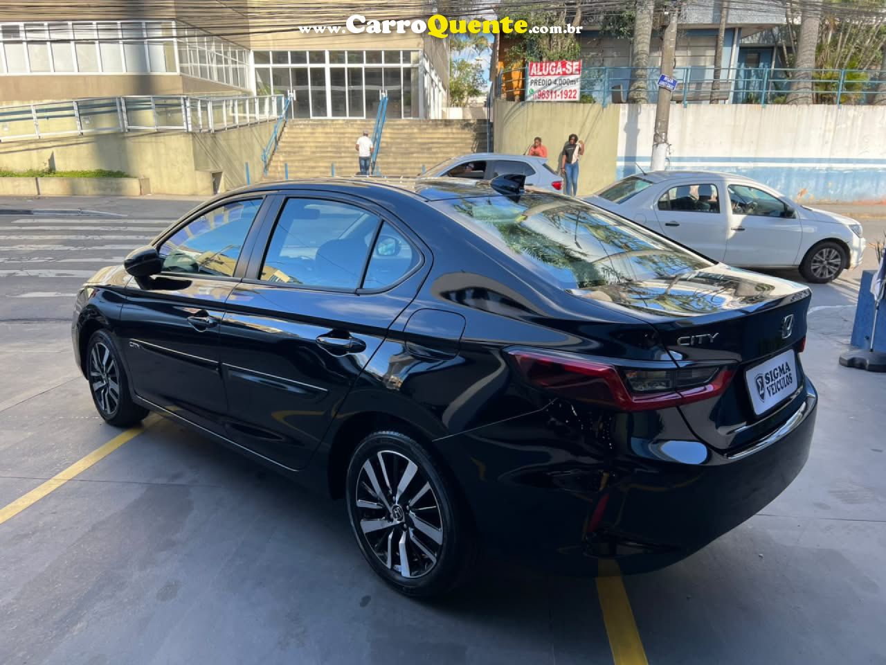 HONDA   CITY SEDAN TOURING 1.5 FLEX 16V 4P AUT.   PRETO 2024 1.5 FLEX - Loja