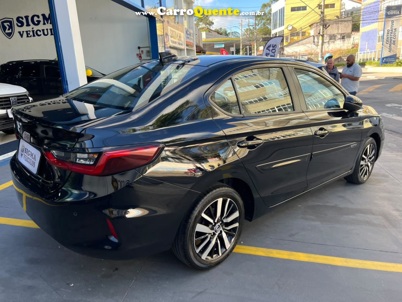 HONDA   CITY SEDAN TOURING 1.5 FLEX 16V 4P AUT.   PRETO 2024 1.5 FLEX - Loja