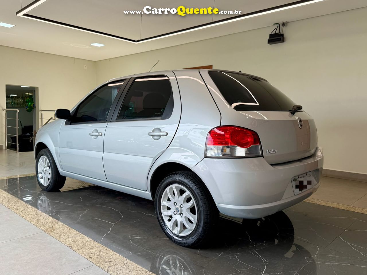 FIAT   PALIO ELX 1.4 FIRE30 ANOS F. FLEX 8V 4P   PRATA 2008 1.4 FLEX - Loja