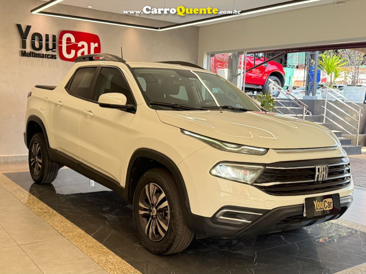 FIAT   TORO FREEDOM 1.3 T270 4X2 FLEX AUT.   BRANCO 2023 1.3 FLEX - Loja