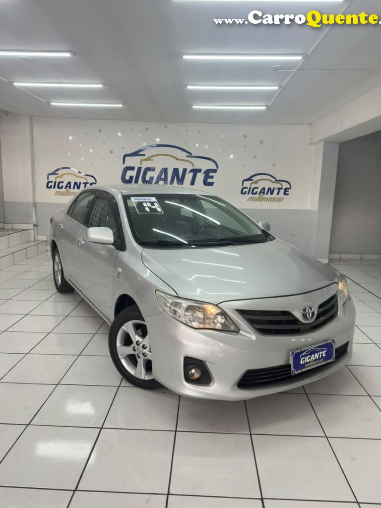 TOYOTA   COROLLA GLI 1.8 FLEX 16V  AUT.   PRATA 2014 1.8 FLEX - Loja