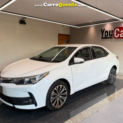 TOYOTA   COROLLA GLI UPPER 1.8 FLEX 16V AUT.   BRANCO 2018 1.8 FLEX