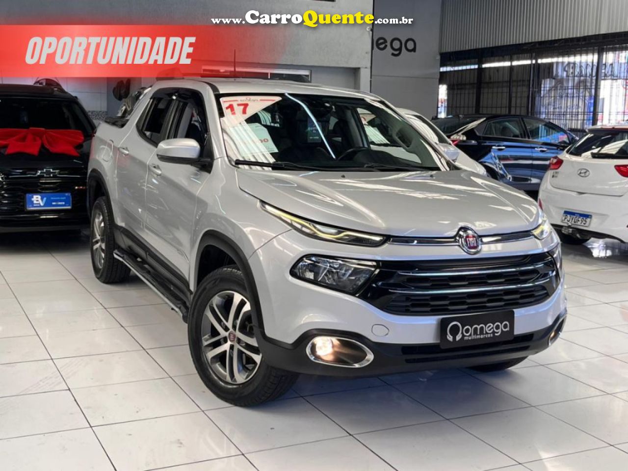 FIAT   TORO FREEDOM 2.4 16V FLEX AUT.   PRATA 2017 2.4 FLEX - Loja