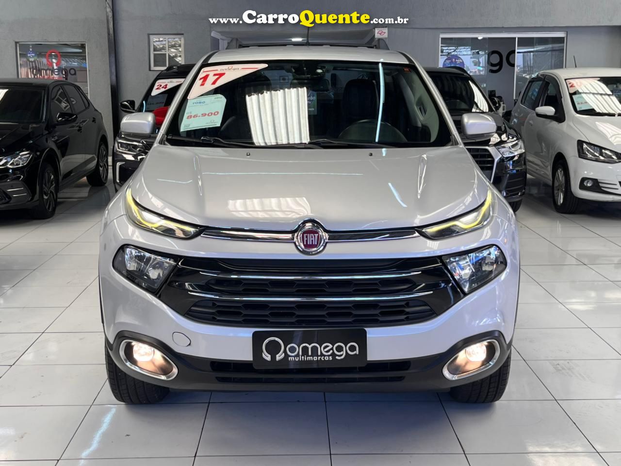 FIAT   TORO FREEDOM 2.4 16V FLEX AUT.   PRATA 2017 2.4 FLEX - Loja