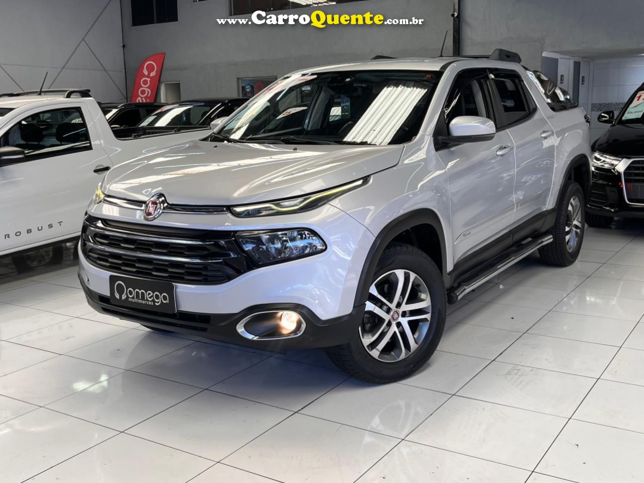 FIAT   TORO FREEDOM 2.4 16V FLEX AUT.   PRATA 2017 2.4 FLEX - Loja