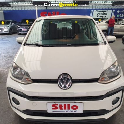 VOLKSWAGEN   UP! MOVE 1.0 TOTAL FLEX 12V 5P   BRANCO 2018 1.0 FLEX