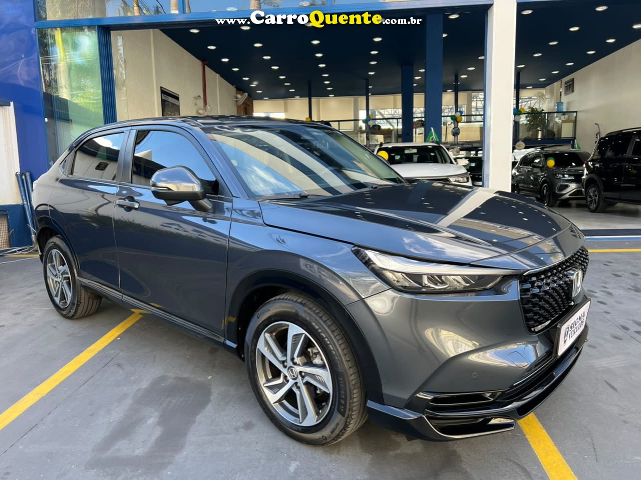 HONDA   HR-V TOURING 1.5 TB 16V 5P AUT.   CINZA 2025 1.5 FLEX - Loja