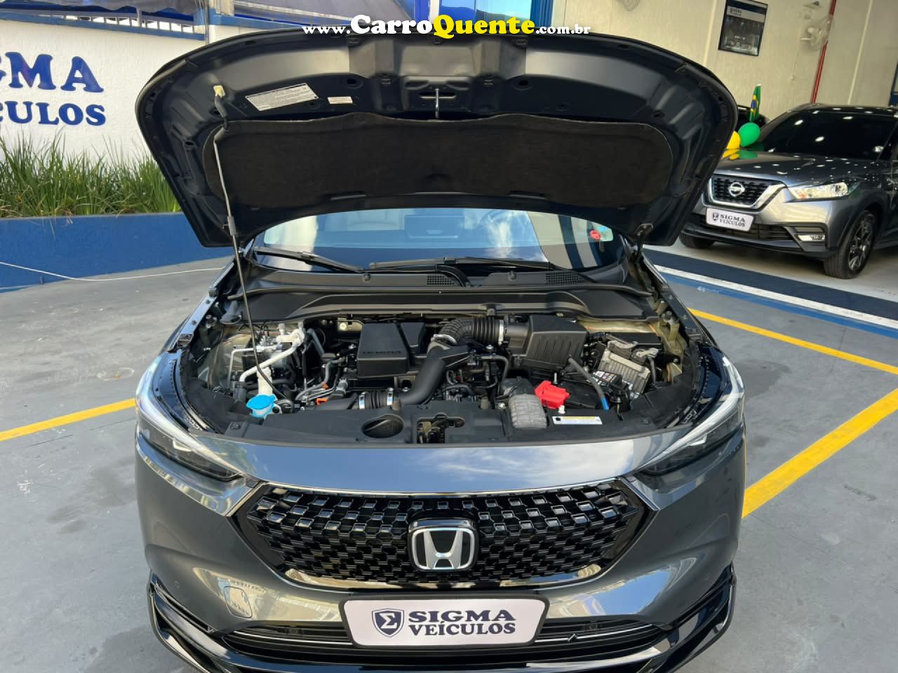 HONDA   HR-V TOURING 1.5 TB 16V 5P AUT.   CINZA 2025 1.5 FLEX - Loja
