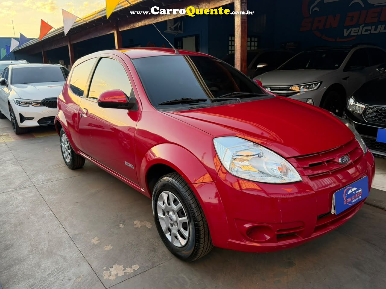FORD   KA 1.0 8V1.0 8V ST FLEX 3P   VERMELHO 2011 1.0 FLEX - Loja