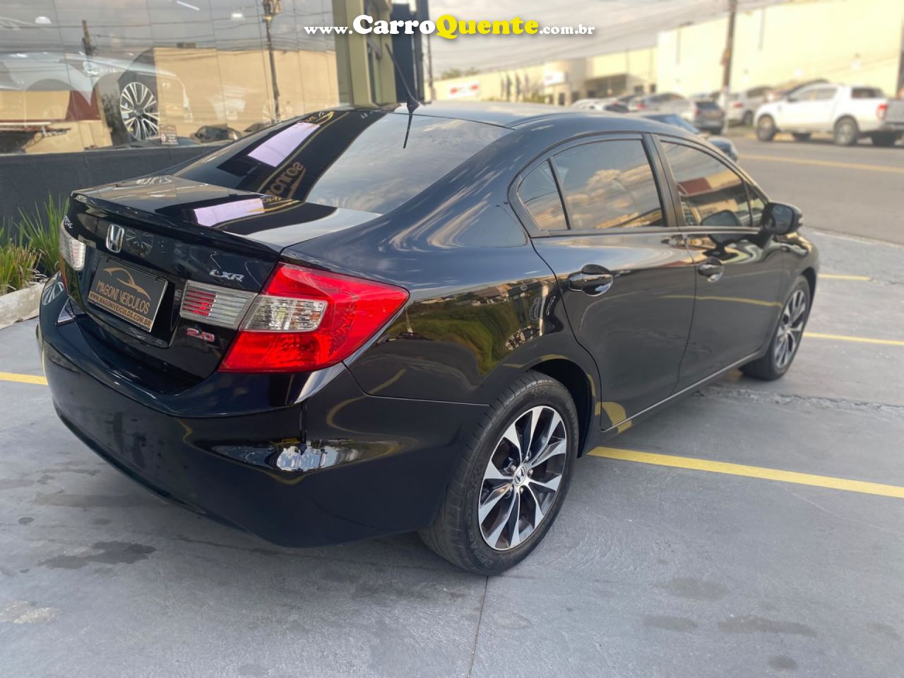HONDA   CIVIC SEDAN LXR 2.0 FLEXONE 16V AUT. 4P   PRETO 2016 2.0 FLEX - Loja
