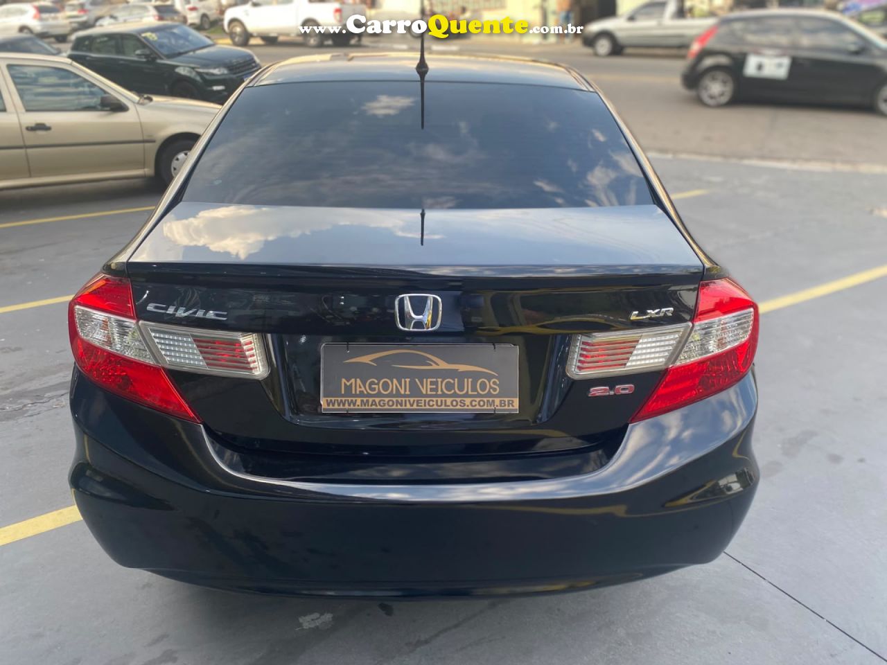 HONDA   CIVIC SEDAN LXR 2.0 FLEXONE 16V AUT. 4P   PRETO 2016 2.0 FLEX - Loja